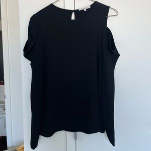 Off shoulder black blouse from tibi